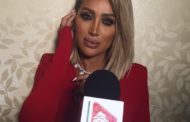 بلفيديو خاص: مايا دياب كفراشة باللون الاحمر